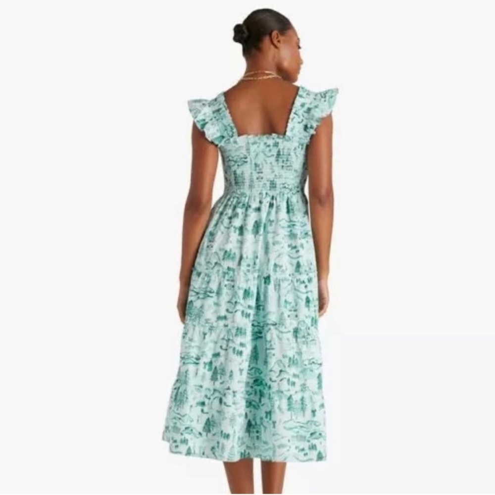 HILL HOUSE Ellie Midi Dress - Ski Chalet - Picture 3 of 12